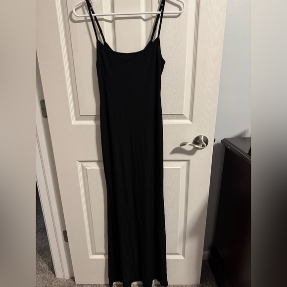 SKIMS SOFT LOUNGE PETITE LONG SLIP DRESS - Picture 11 of 12